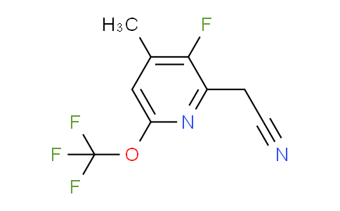 AM166437 | 1804329-70-1 | 3-Fluoro-4-methyl-6-(trifluoromethoxy)pyridine-2-acetonitrile