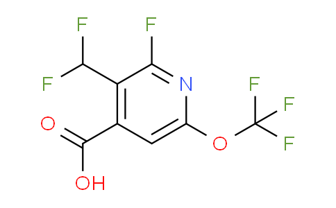 AM166438 | 1804742-61-7 | 3-(Difluoromethyl)-2-fluoro-6-(trifluoromethoxy)pyridine-4-carboxylic acid