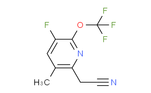 AM166439 | 1806259-53-9 | 3-Fluoro-5-methyl-2-(trifluoromethoxy)pyridine-6-acetonitrile