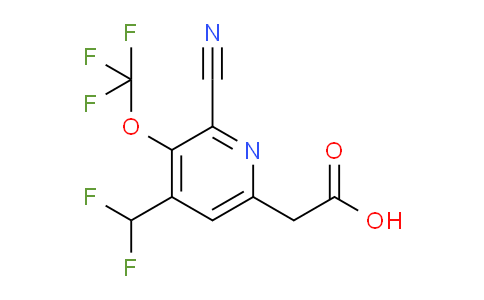 AM166440 | 1806254-50-1 | 2-Cyano-4-(difluoromethyl)-3-(trifluoromethoxy)pyridine-6-acetic acid