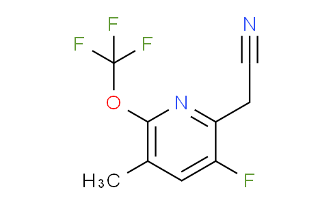 AM166441 | 1805956-90-4 | 3-Fluoro-5-methyl-6-(trifluoromethoxy)pyridine-2-acetonitrile