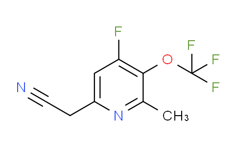 AM166448 | 1804641-30-2 | 4-Fluoro-2-methyl-3-(trifluoromethoxy)pyridine-6-acetonitrile