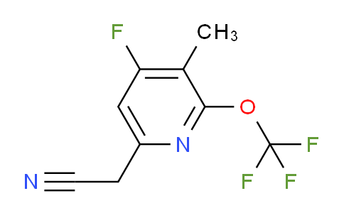 AM166455 | 1804432-02-7 | 4-Fluoro-3-methyl-2-(trifluoromethoxy)pyridine-6-acetonitrile
