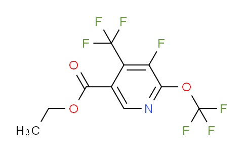 AM166464 | 1803676-14-3 | Ethyl 3-fluoro-2-(trifluoromethoxy)-4-(trifluoromethyl)pyridine-5-carboxylate