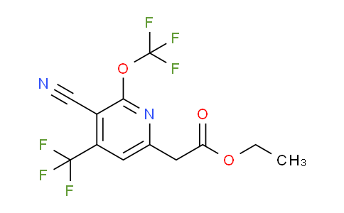 AM166465 | 1803669-37-5 | Ethyl 3-cyano-2-(trifluoromethoxy)-4-(trifluoromethyl)pyridine-6-acetate