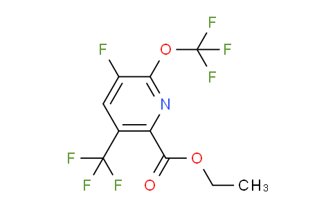 AM166466 | 1804314-26-8 | Ethyl 3-fluoro-2-(trifluoromethoxy)-5-(trifluoromethyl)pyridine-6-carboxylate