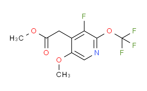 AM166475 | 1805954-82-8 | Methyl 3-fluoro-5-methoxy-2-(trifluoromethoxy)pyridine-4-acetate