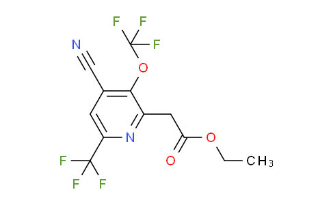 AM166480 | 1804314-24-6 | Ethyl 4-cyano-3-(trifluoromethoxy)-6-(trifluoromethyl)pyridine-2-acetate