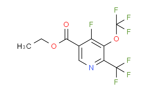 AM166484 | 1806262-84-9 | Ethyl 4-fluoro-3-(trifluoromethoxy)-2-(trifluoromethyl)pyridine-5-carboxylate