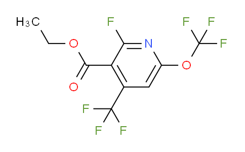 AM166487 | 1804314-16-6 | Ethyl 2-fluoro-6-(trifluoromethoxy)-4-(trifluoromethyl)pyridine-3-carboxylate