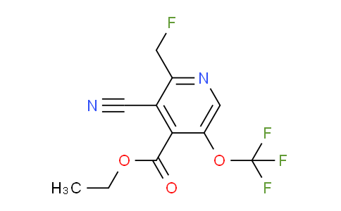 AM166489 | 1804708-61-9 | Ethyl 3-cyano-2-(fluoromethyl)-5-(trifluoromethoxy)pyridine-4-carboxylate