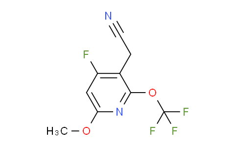 AM166491 | 1805976-94-6 | 4-Fluoro-6-methoxy-2-(trifluoromethoxy)pyridine-3-acetonitrile