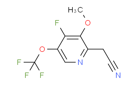 AM166492 | 1803938-34-2 | 4-Fluoro-3-methoxy-5-(trifluoromethoxy)pyridine-2-acetonitrile