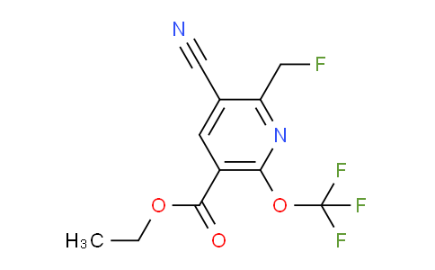 AM166493 | 1804620-89-0 | Ethyl 3-cyano-2-(fluoromethyl)-6-(trifluoromethoxy)pyridine-5-carboxylate