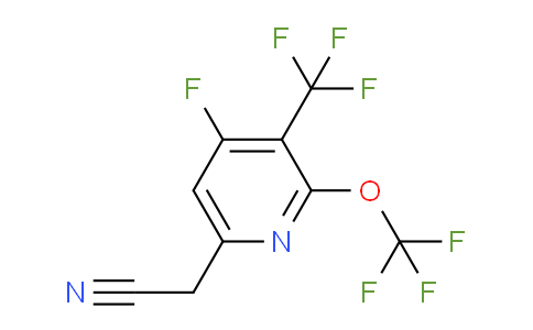 AM166503 | 1803666-91-2 | 4-Fluoro-2-(trifluoromethoxy)-3-(trifluoromethyl)pyridine-6-acetonitrile