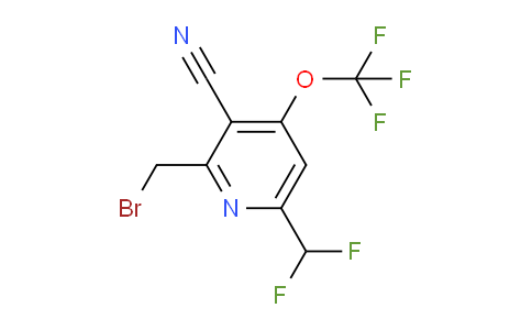 AM166511 | 1804325-11-8 | 2-(Bromomethyl)-3-cyano-6-(difluoromethyl)-4-(trifluoromethoxy)pyridine
