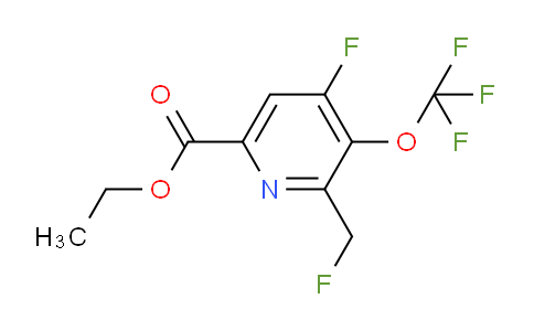AM166515 | 1806025-98-8 | Ethyl 4-fluoro-2-(fluoromethyl)-3-(trifluoromethoxy)pyridine-6-carboxylate