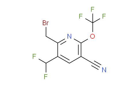 AM166516 | 1804809-93-5 | 2-(Bromomethyl)-5-cyano-3-(difluoromethyl)-6-(trifluoromethoxy)pyridine