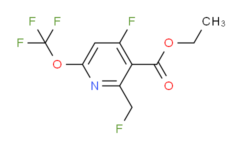 AM166517 | 1803658-19-6 | Ethyl 4-fluoro-2-(fluoromethyl)-6-(trifluoromethoxy)pyridine-3-carboxylate