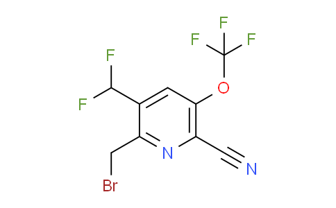 AM166519 | 1806063-25-1 | 2-(Bromomethyl)-6-cyano-3-(difluoromethyl)-5-(trifluoromethoxy)pyridine