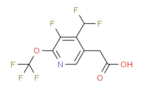 AM166520 | 1804308-98-2 | 4-(Difluoromethyl)-3-fluoro-2-(trifluoromethoxy)pyridine-5-acetic acid
