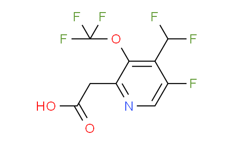 AM166521 | 1806714-10-2 | 4-(Difluoromethyl)-5-fluoro-3-(trifluoromethoxy)pyridine-2-acetic acid