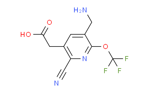 AM166527 | 1804300-27-3 | 3-(Aminomethyl)-6-cyano-2-(trifluoromethoxy)pyridine-5-acetic acid