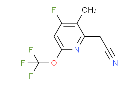 AM166531 | 1803678-92-3 | 4-Fluoro-3-methyl-6-(trifluoromethoxy)pyridine-2-acetonitrile