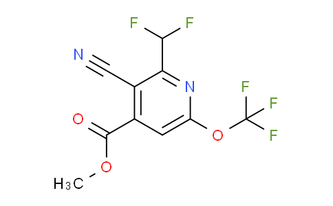 AM166541 | 1804310-33-5 | Methyl 3-cyano-2-(difluoromethyl)-6-(trifluoromethoxy)pyridine-4-carboxylate
