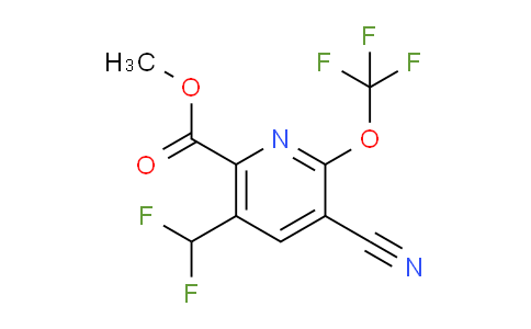 AM166545 | 1804322-68-6 | Methyl 3-cyano-5-(difluoromethyl)-2-(trifluoromethoxy)pyridine-6-carboxylate