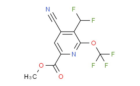 AM166551 | 1806254-28-3 | Methyl 4-cyano-3-(difluoromethyl)-2-(trifluoromethoxy)pyridine-6-carboxylate