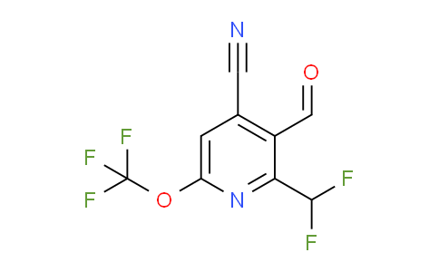 AM166570 | 1804739-41-0 | 4-Cyano-2-(difluoromethyl)-6-(trifluoromethoxy)pyridine-3-carboxaldehyde