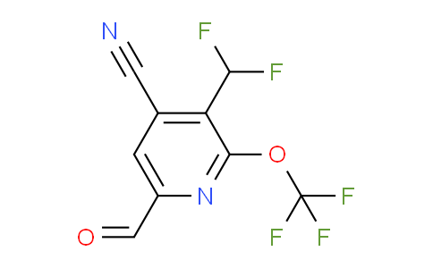 AM166574 | 1803677-32-8 | 4-Cyano-3-(difluoromethyl)-2-(trifluoromethoxy)pyridine-6-carboxaldehyde