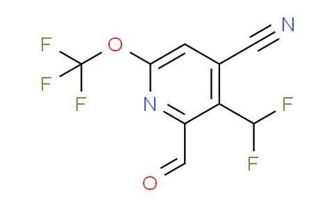 AM166575 | 1804739-43-2 | 4-Cyano-3-(difluoromethyl)-6-(trifluoromethoxy)pyridine-2-carboxaldehyde