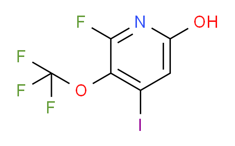 2-Fluoro-6-hydroxy-4-iodo-3-(trifluoromethoxy)pyridine