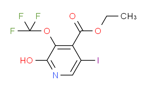 Ethyl 2-hydroxy-5-iodo-3-(trifluoromethoxy)pyridine-4-carboxylate