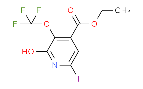 Ethyl 2-hydroxy-6-iodo-3-(trifluoromethoxy)pyridine-4-carboxylate