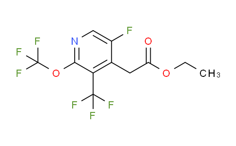 AM166614 | 1806724-20-8 | Ethyl 5-fluoro-2-(trifluoromethoxy)-3-(trifluoromethyl)pyridine-4-acetate