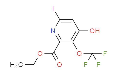 Ethyl 4-hydroxy-6-iodo-3-(trifluoromethoxy)pyridine-2-carboxylate