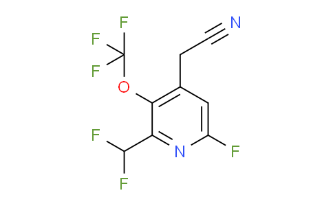 AM166635 | 1806733-83-4 | 2-(Difluoromethyl)-6-fluoro-3-(trifluoromethoxy)pyridine-4-acetonitrile