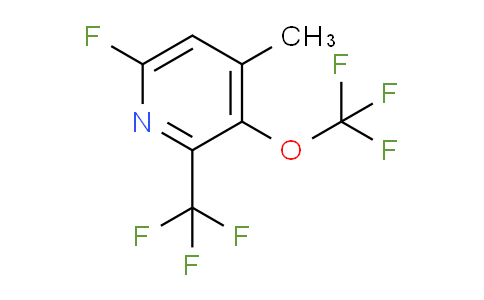 AM166638 | 1806181-98-5 | 6-Fluoro-4-methyl-3-(trifluoromethoxy)-2-(trifluoromethyl)pyridine