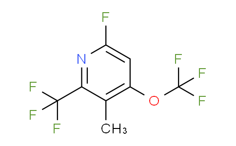 AM166639 | 1806718-37-5 | 6-Fluoro-3-methyl-4-(trifluoromethoxy)-2-(trifluoromethyl)pyridine