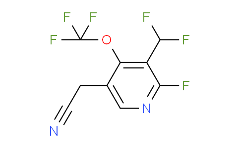 AM166643 | 1806711-90-9 | 3-(Difluoromethyl)-2-fluoro-4-(trifluoromethoxy)pyridine-5-acetonitrile