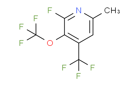 AM166644 | 1804329-47-2 | 2-Fluoro-6-methyl-3-(trifluoromethoxy)-4-(trifluoromethyl)pyridine