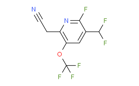 AM166645 | 1804742-08-2 | 3-(Difluoromethyl)-2-fluoro-5-(trifluoromethoxy)pyridine-6-acetonitrile