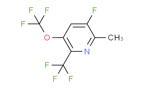 AM166648 | 1804742-96-8 | 3-Fluoro-2-methyl-5-(trifluoromethoxy)-6-(trifluoromethyl)pyridine