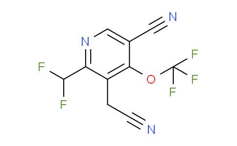 AM166656 | 1804737-51-6 | 5-Cyano-2-(difluoromethyl)-4-(trifluoromethoxy)pyridine-3-acetonitrile
