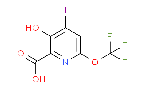 AM166664 | 1804339-30-7 | 3-Hydroxy-4-iodo-6-(trifluoromethoxy)pyridine-2-carboxylic acid