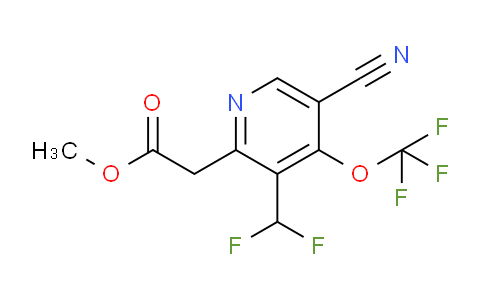 AM166675 | 1804625-88-4 | Methyl 5-cyano-3-(difluoromethyl)-4-(trifluoromethoxy)pyridine-2-acetate