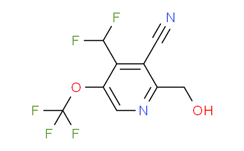 AM166679 | 1804315-07-8 | 3-Cyano-4-(difluoromethyl)-5-(trifluoromethoxy)pyridine-2-methanol